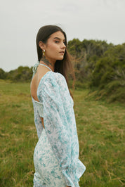 Vestido Sorella - Green birds