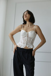 Corset Lyon - Off white