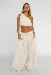 Pantalon Leah - Crema