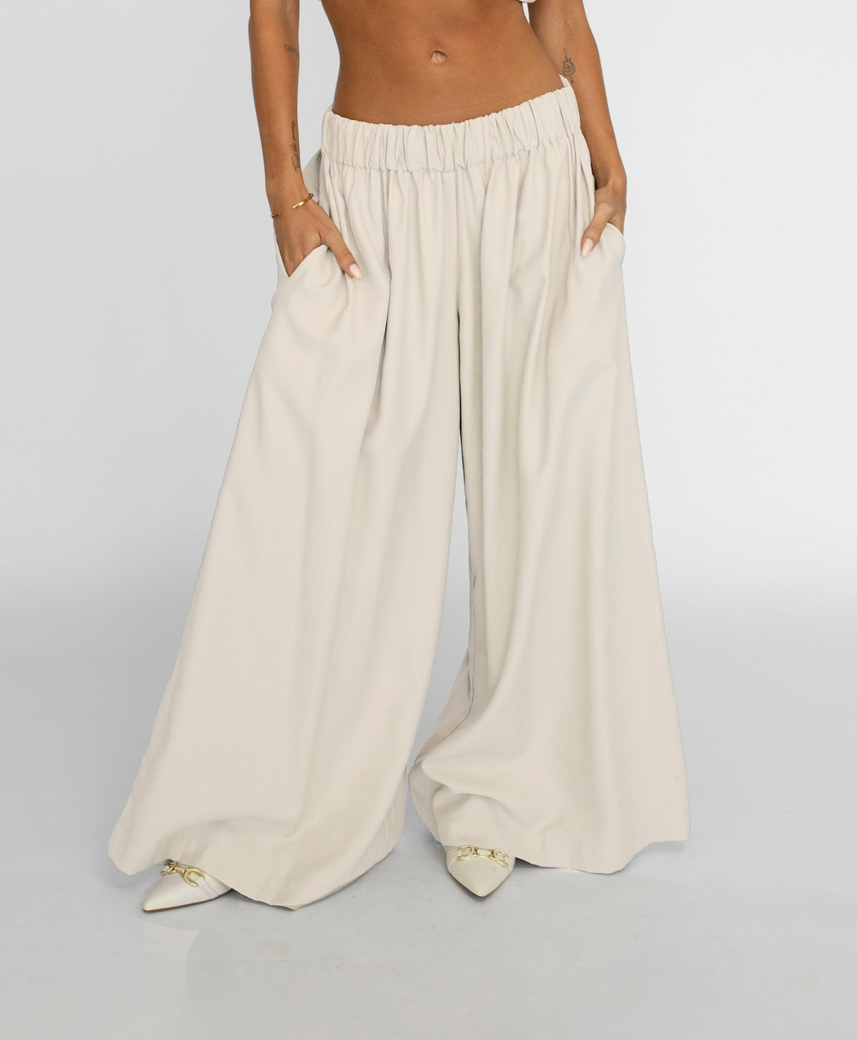 Pantalon Leah - Crema