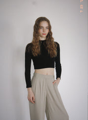 Long sleeve crop Basika