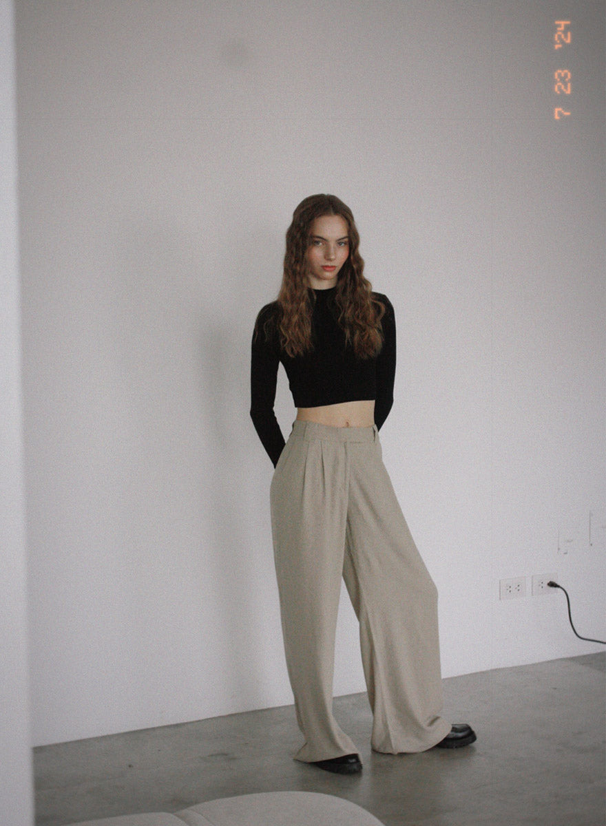 Long sleeve crop Basika
